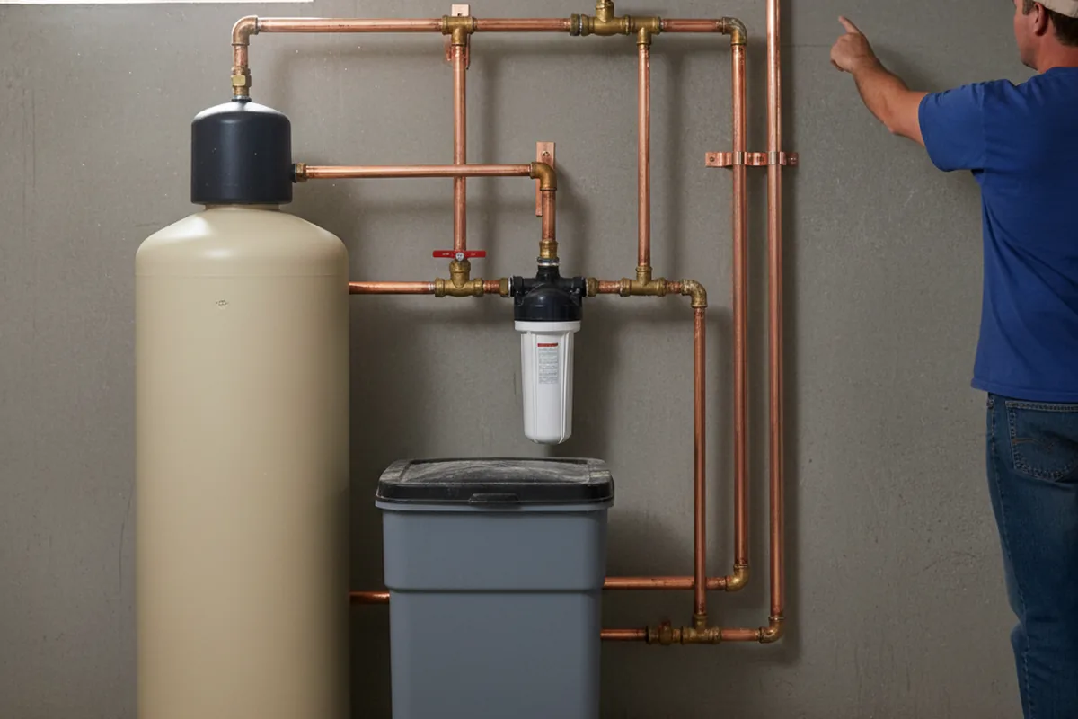 Whole-house water treatment system installed in Eastchester